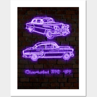 Chevrolet 210 1954 Posters and Art